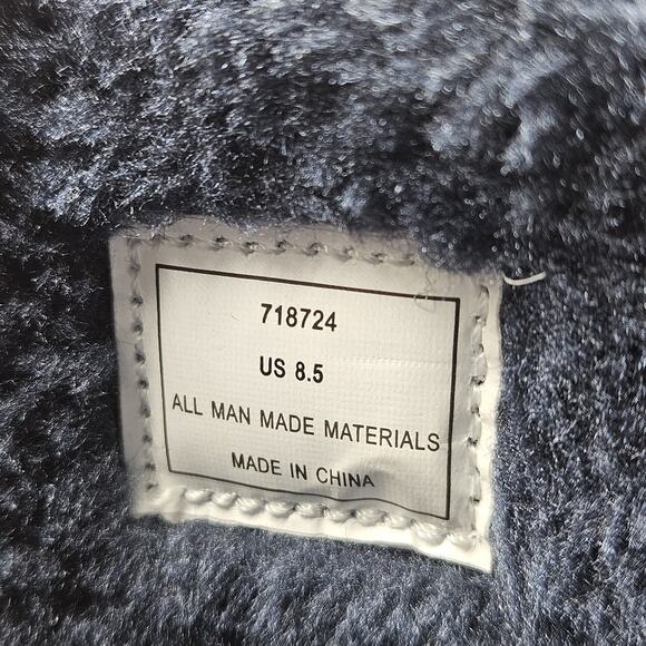 Tony Little Cheeks® Fit Body Vegan Boots with Energy Pads Blue Size 8.5 718724 - Picture 7 of 7